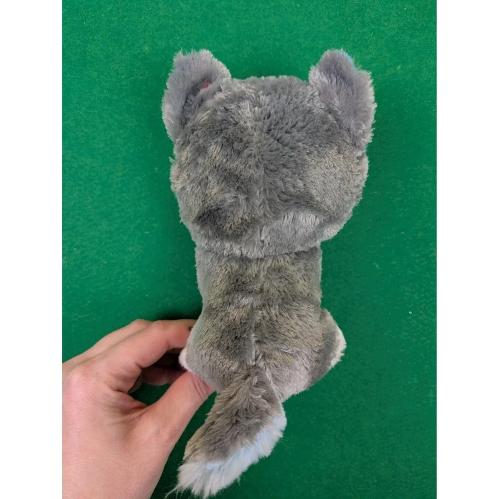 Ty Beanie Boos Slush Husky Gray White Blue Sled Dog‎ Plush 6
